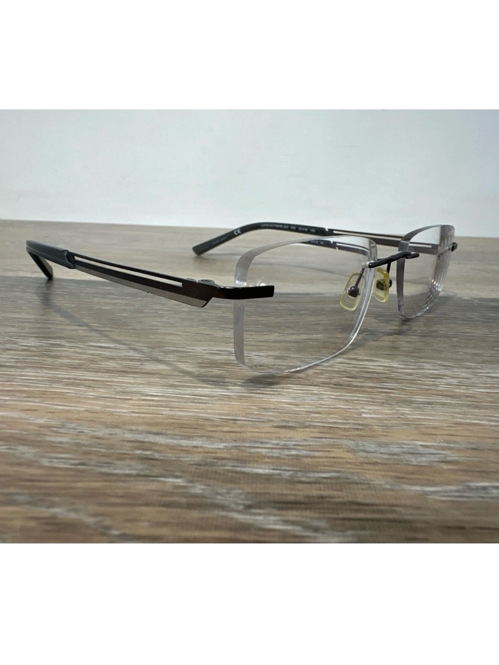 MARCHON AIR LOCK FRAMES ONLY RIMLESS EYEGLASSES 53-18-140 203 Love Extreme Case